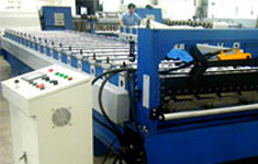 T Shape Corrugated Roof Panel Roll Forming Machine-1