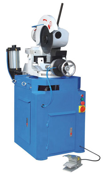 Semi-automatic metal circular sawing machine