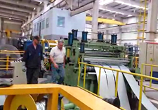Slitting machine video