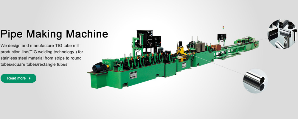 Stainless Steel Tube Pipe Making Machine