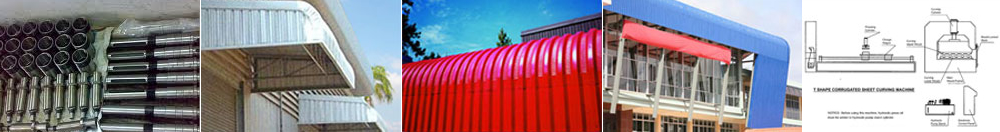 Roof Curving Machine